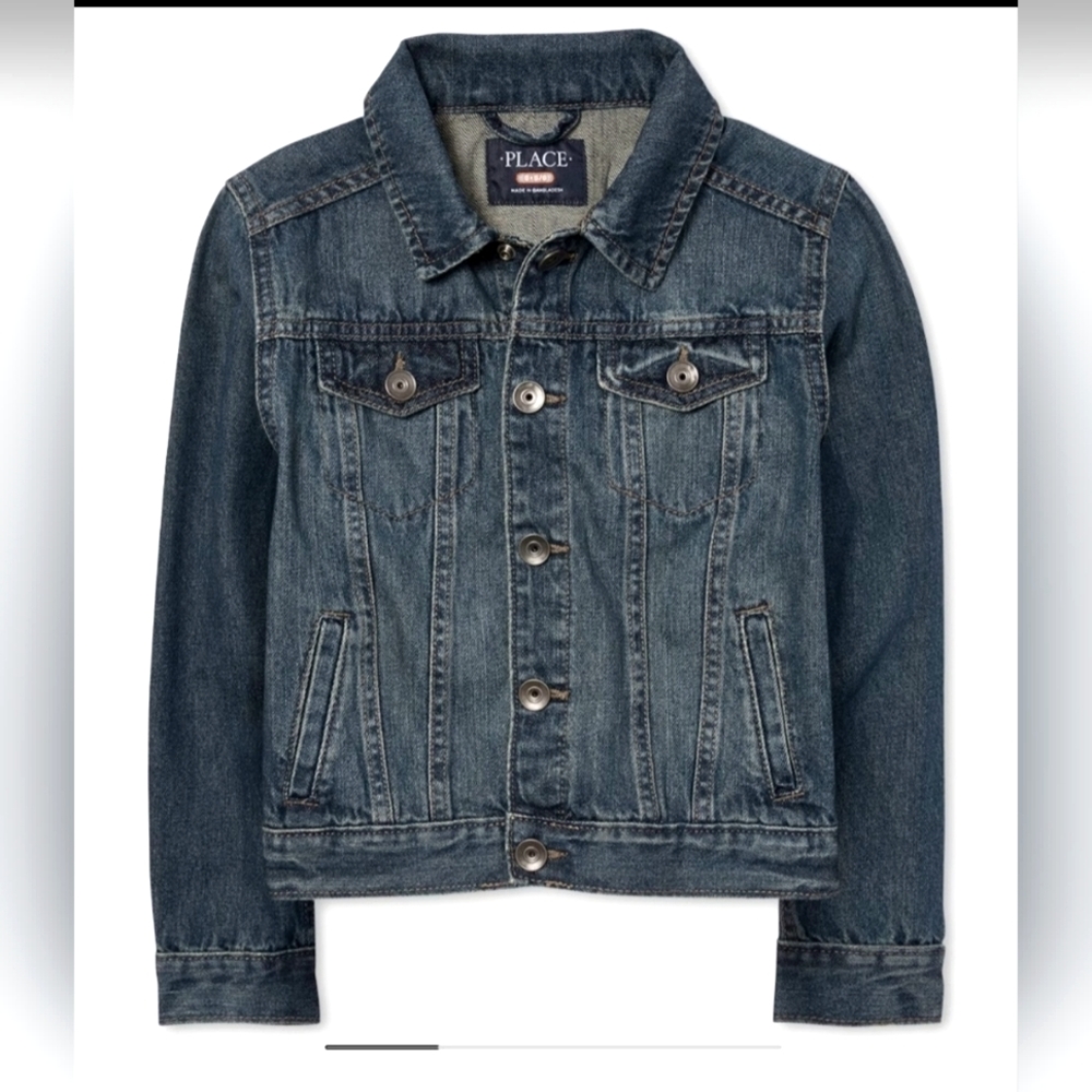 Kids denim jacket NWT